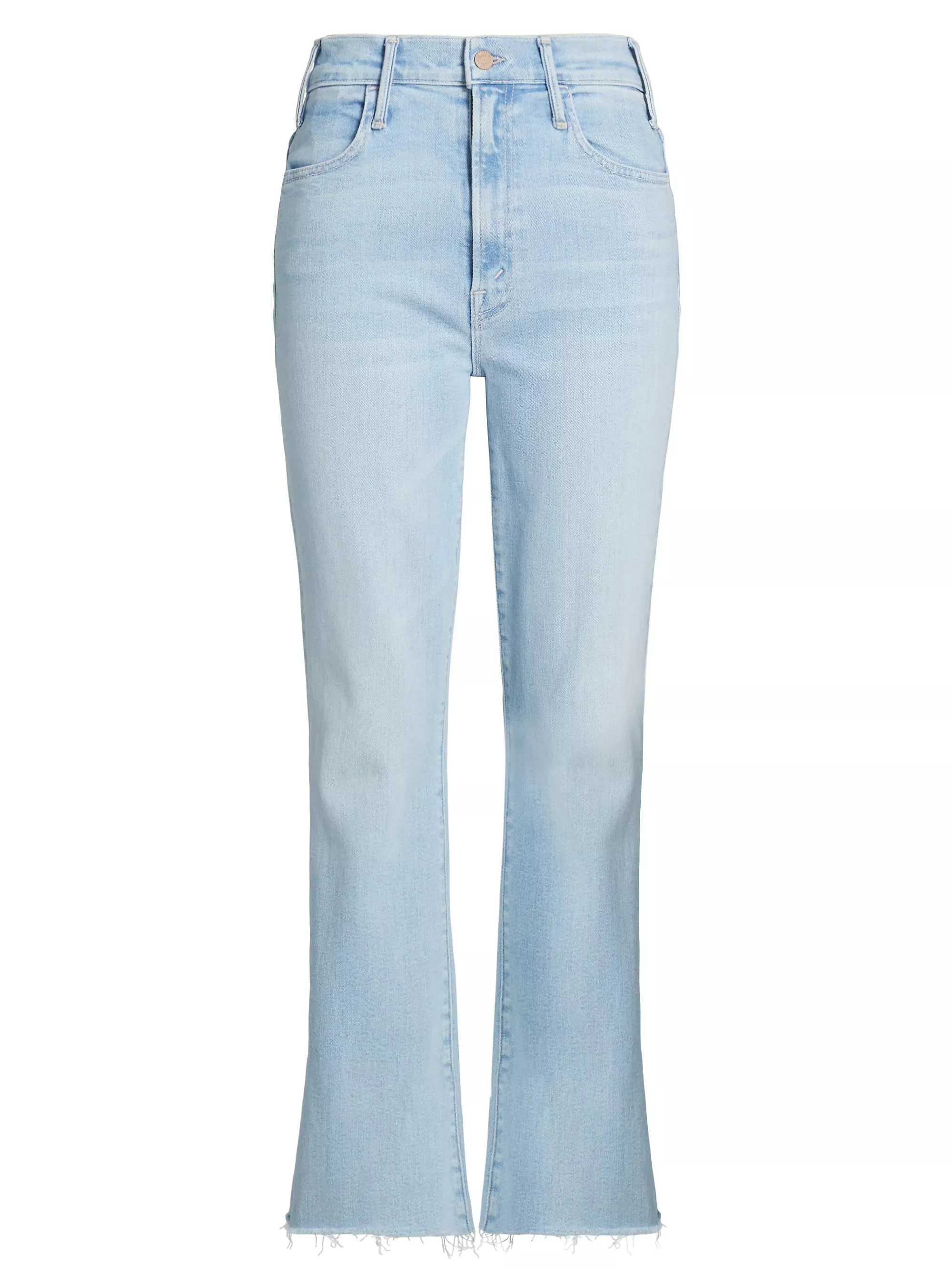 MOTHER DENIM THE HUSTLER ANKLE FRAY