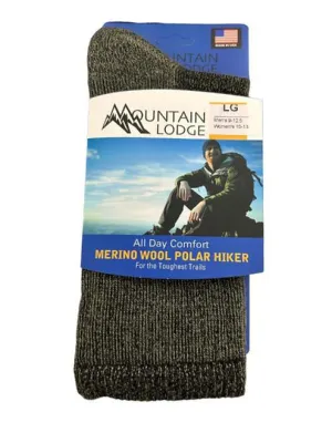 MOUNTAIN LODGE MERINO WOOL UNISEX SOCKS