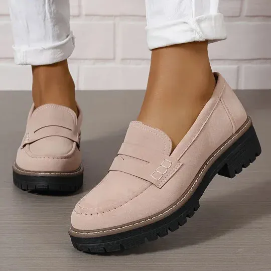 NADIA™ | Timeless Suede Loafers