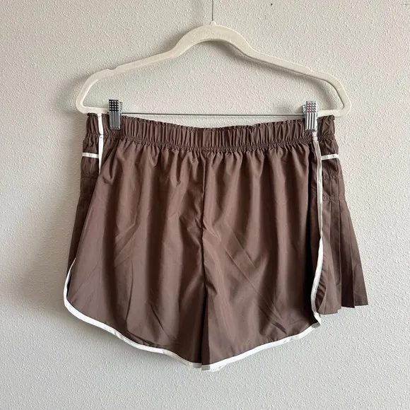 NEW Free People Easy Tiger Side Pleat Shorts Size Large