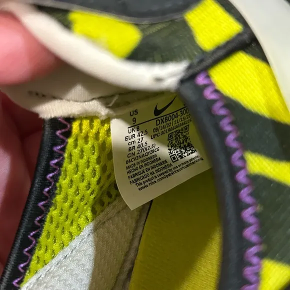 NWOT Nike Air Kukini Men’s athletic Sneaker