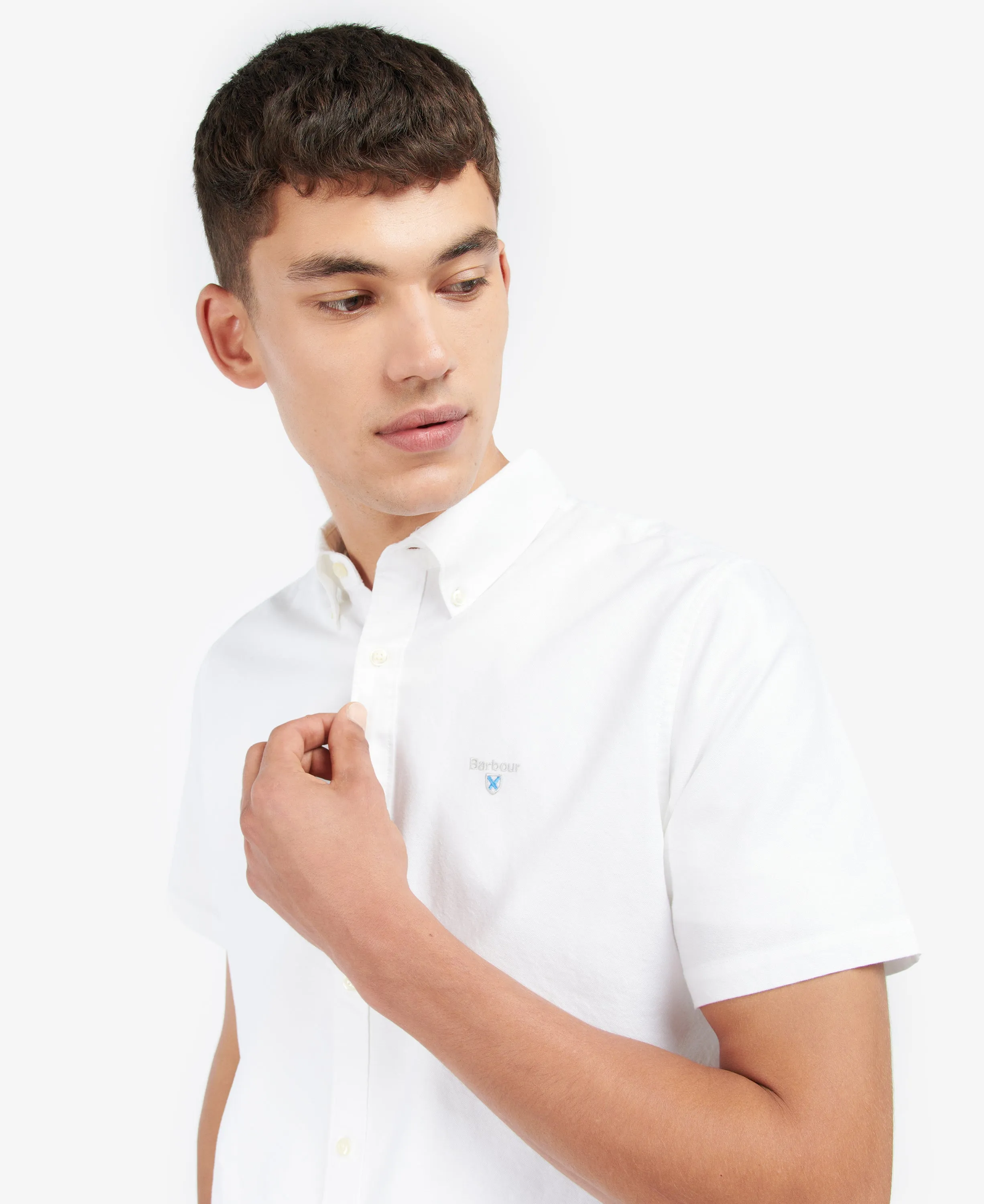 Oxford Short Sleeve Tailored Shirt