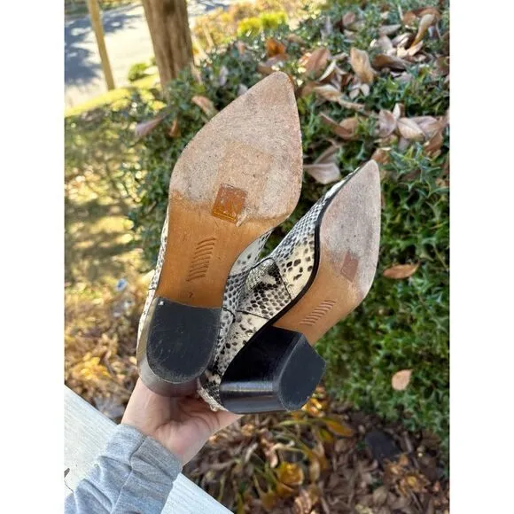 Paige Willa Snake Booties EUC Size 7