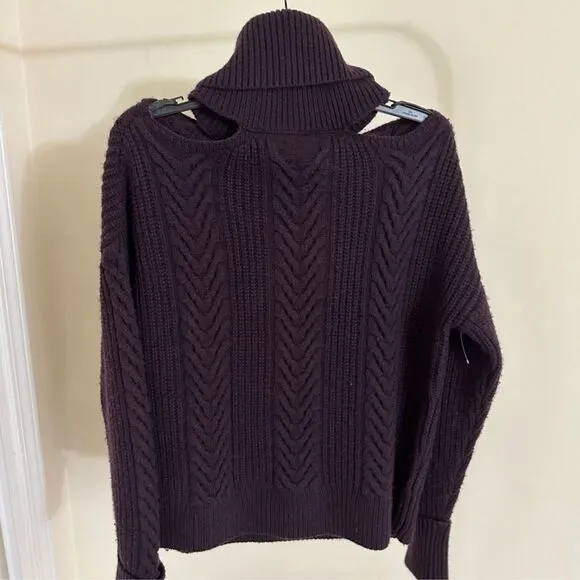Paige Lorilee Cut Out Sweater Small