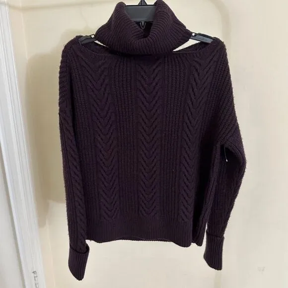 Paige Lorilee Cut Out Sweater Small