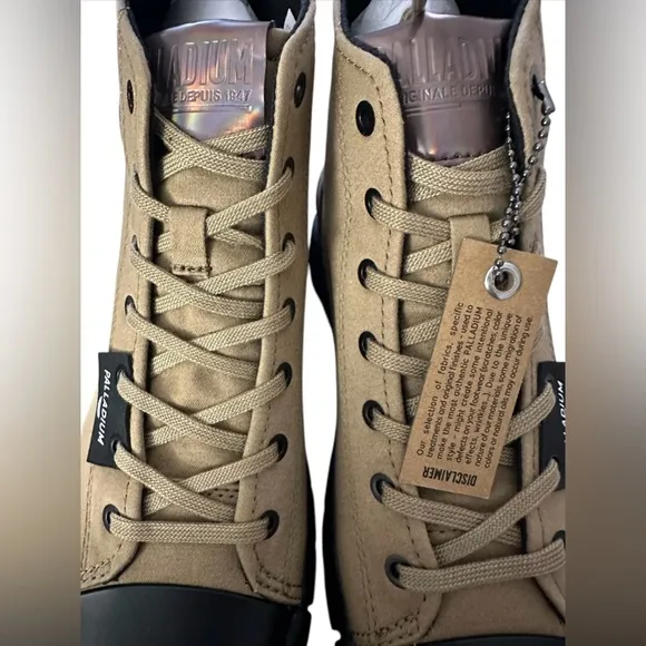 PALLADIUM Revolt Hi TX Womens’s Size 7 EU 38 Olive New Box Girlhoodcore Gorpcore