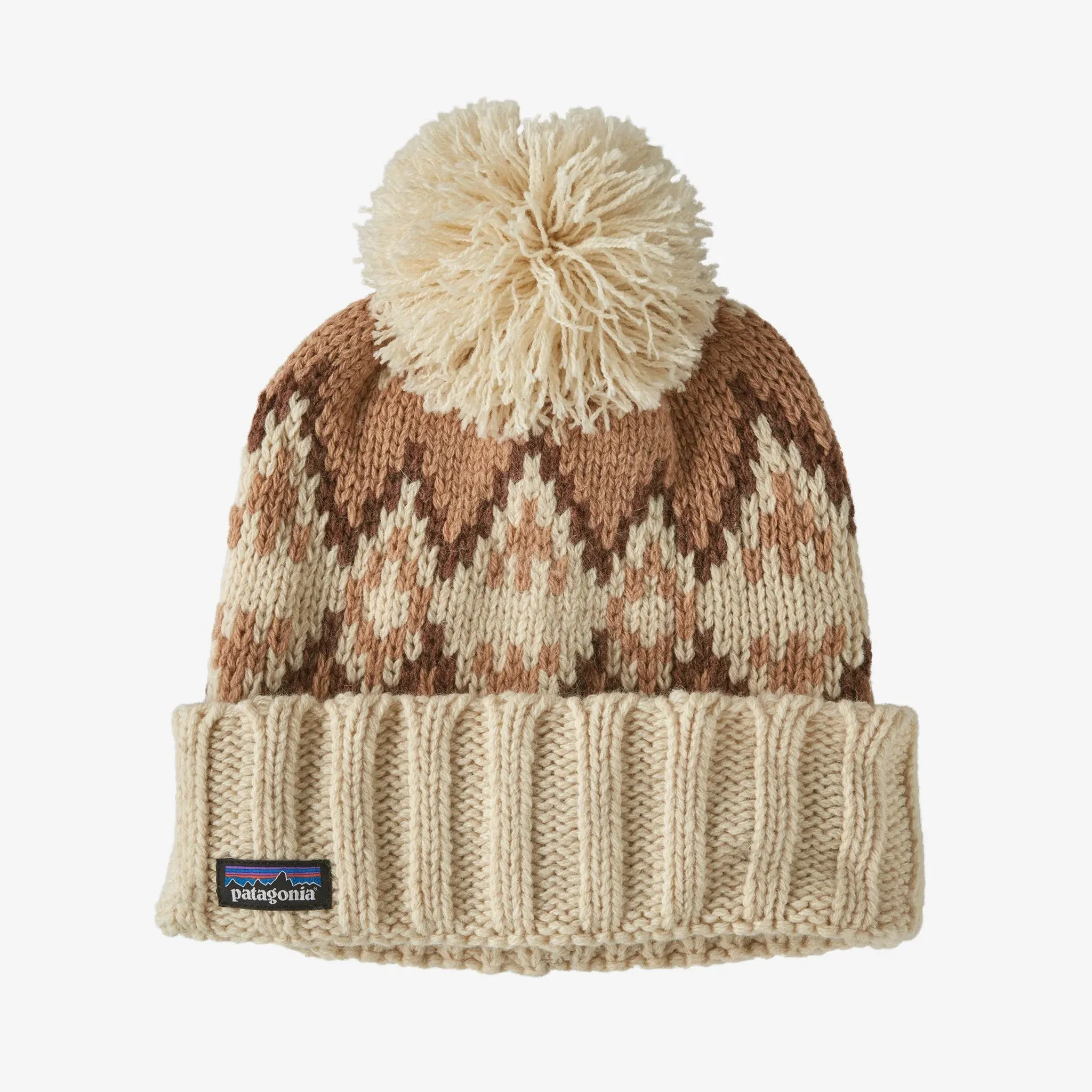 Patagonia Snowbelle Beanie - Morning Flight:Dark Natural