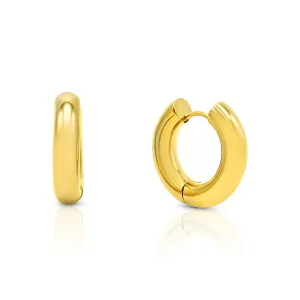 Petite Chunky Hoop Earrings