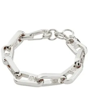 Pilgrim Love Silver Chunky Bracelet