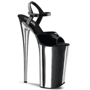 Pleaser Beyond 009 Silver/Black