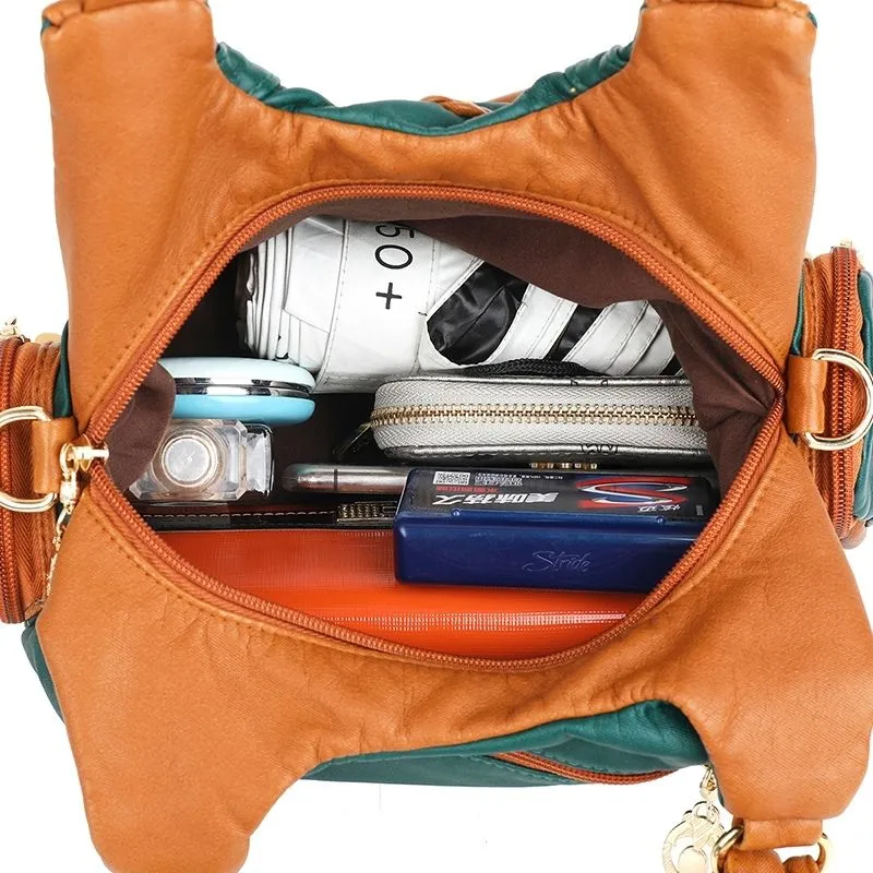 PU Retro Stylish Shoulder Bag