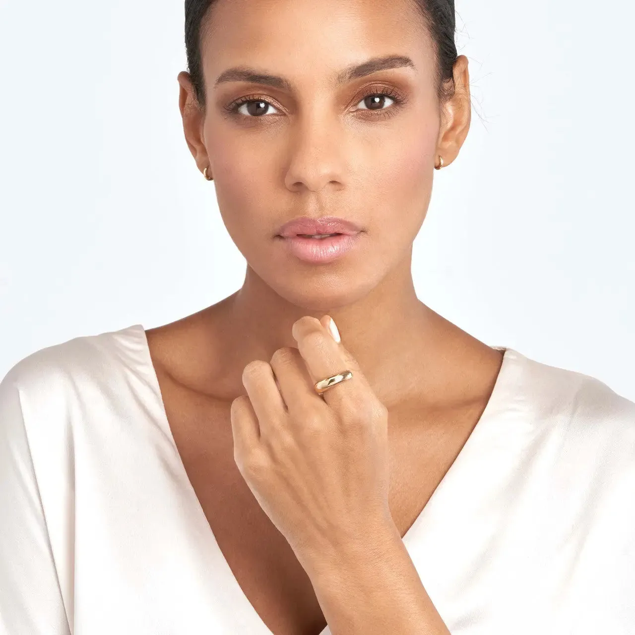 Puffed Dome Ring