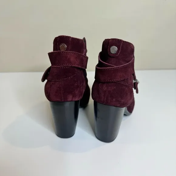 Rag &amp; Bone Harrow Leather suede Booties