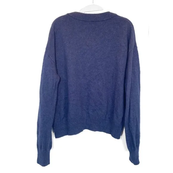 Rails Olivia Wool Cashmere Lace-Up Sweater