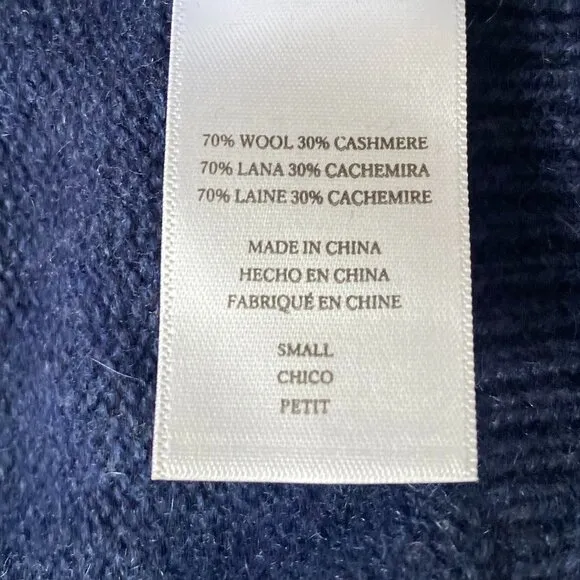 Rails Olivia Wool Cashmere Lace-Up Sweater