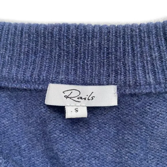 Rails Olivia Wool Cashmere Lace-Up Sweater