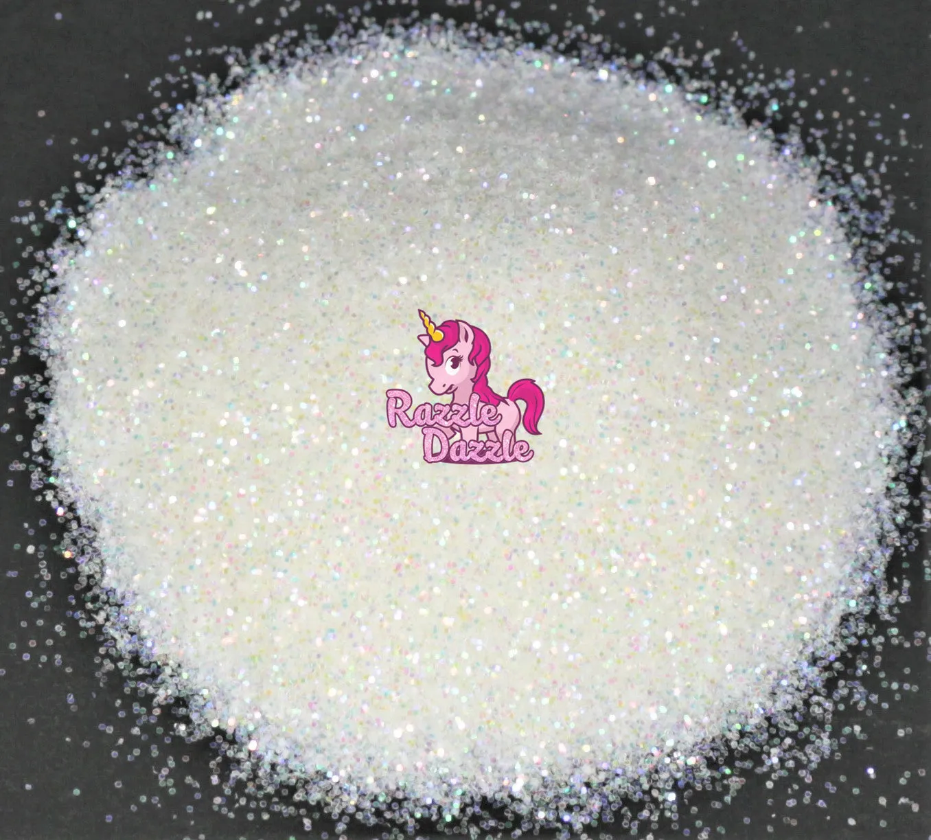 Razzle Dazzle White Wedding Glitter, Assorted Glitter, Festival Glitter for Nail Face Hair and Body | Glitter for Slime Art, Crafts, Scrapbook and Jewelry Making | Extra Fine Pigment Powder Holographic Flakes Nail Arts Glitters