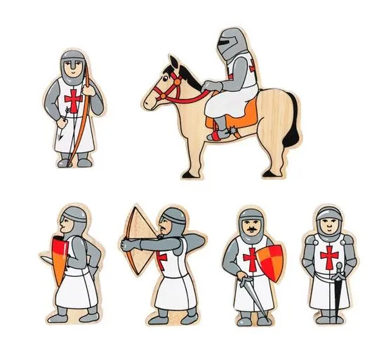 Red knights - bag of 6