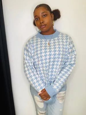 Retro Sweater - Blue
