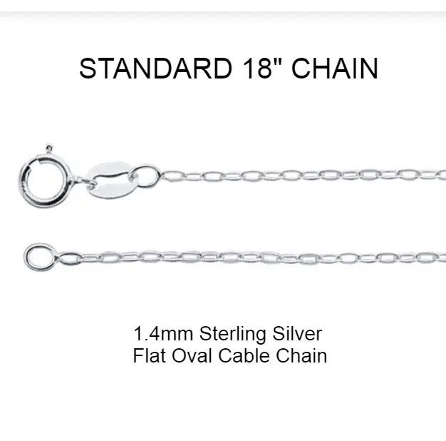 Reversible Fingerprint Pendant with Stylish Design