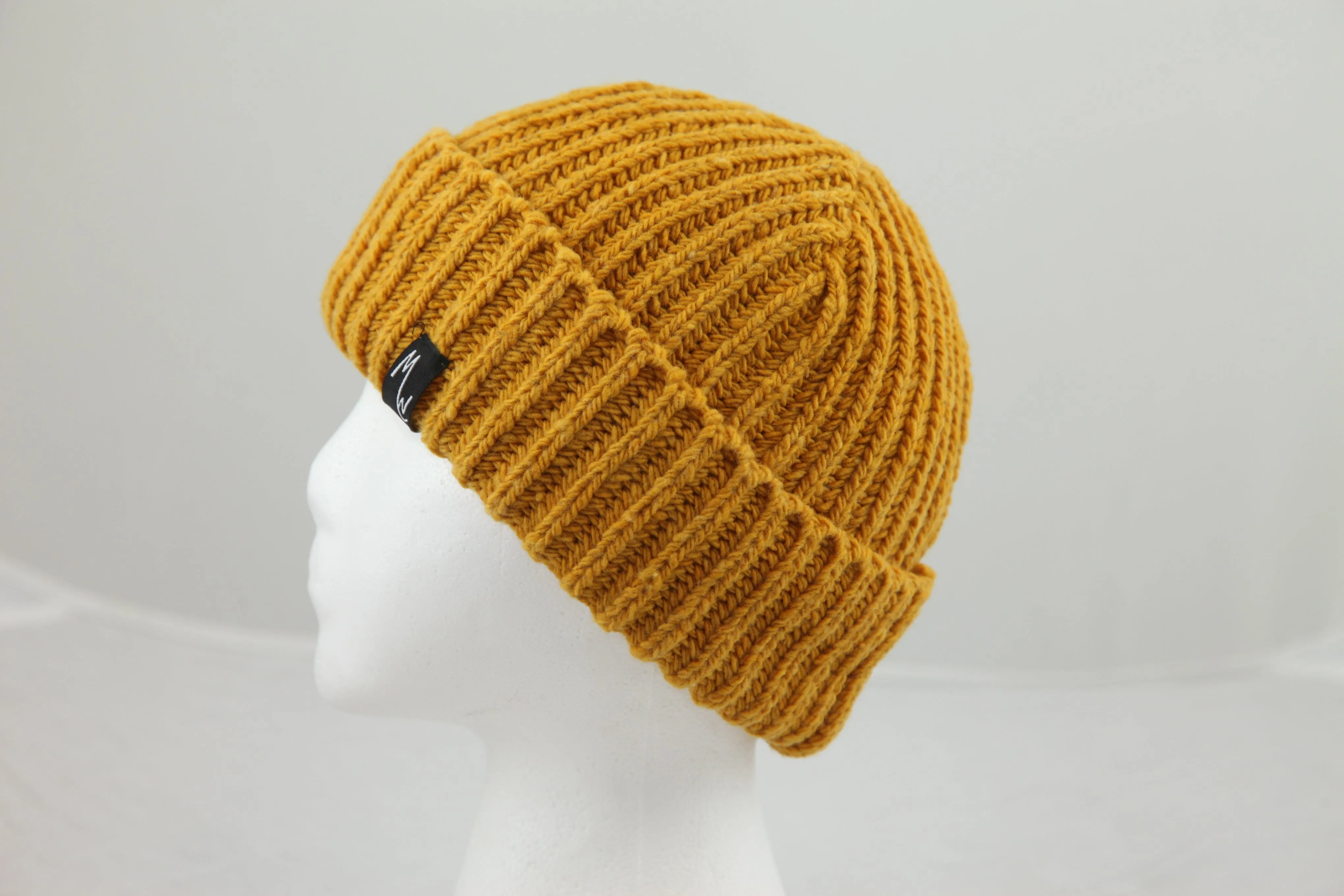 Rib cuffed hats