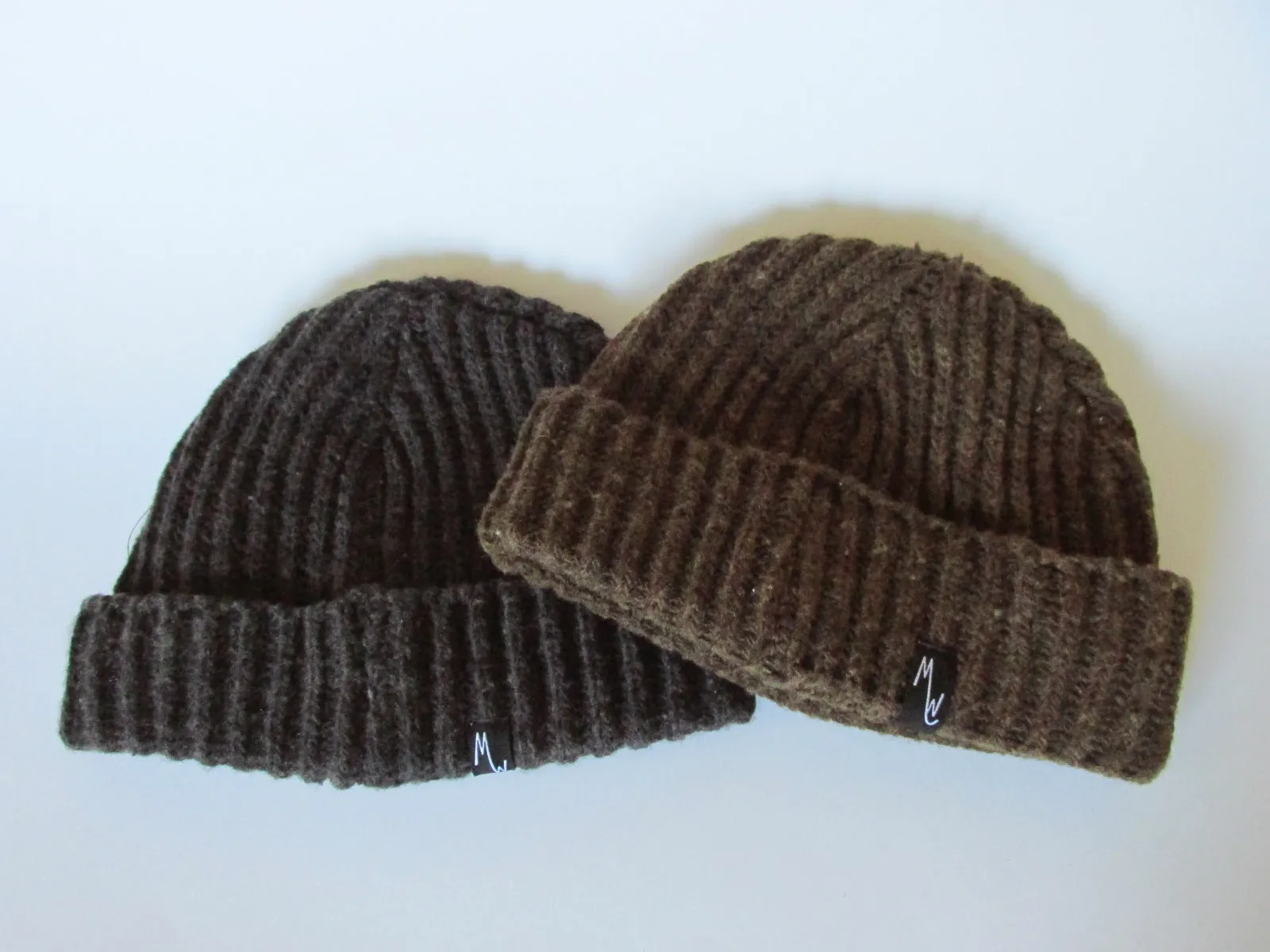 Rib cuffed hats