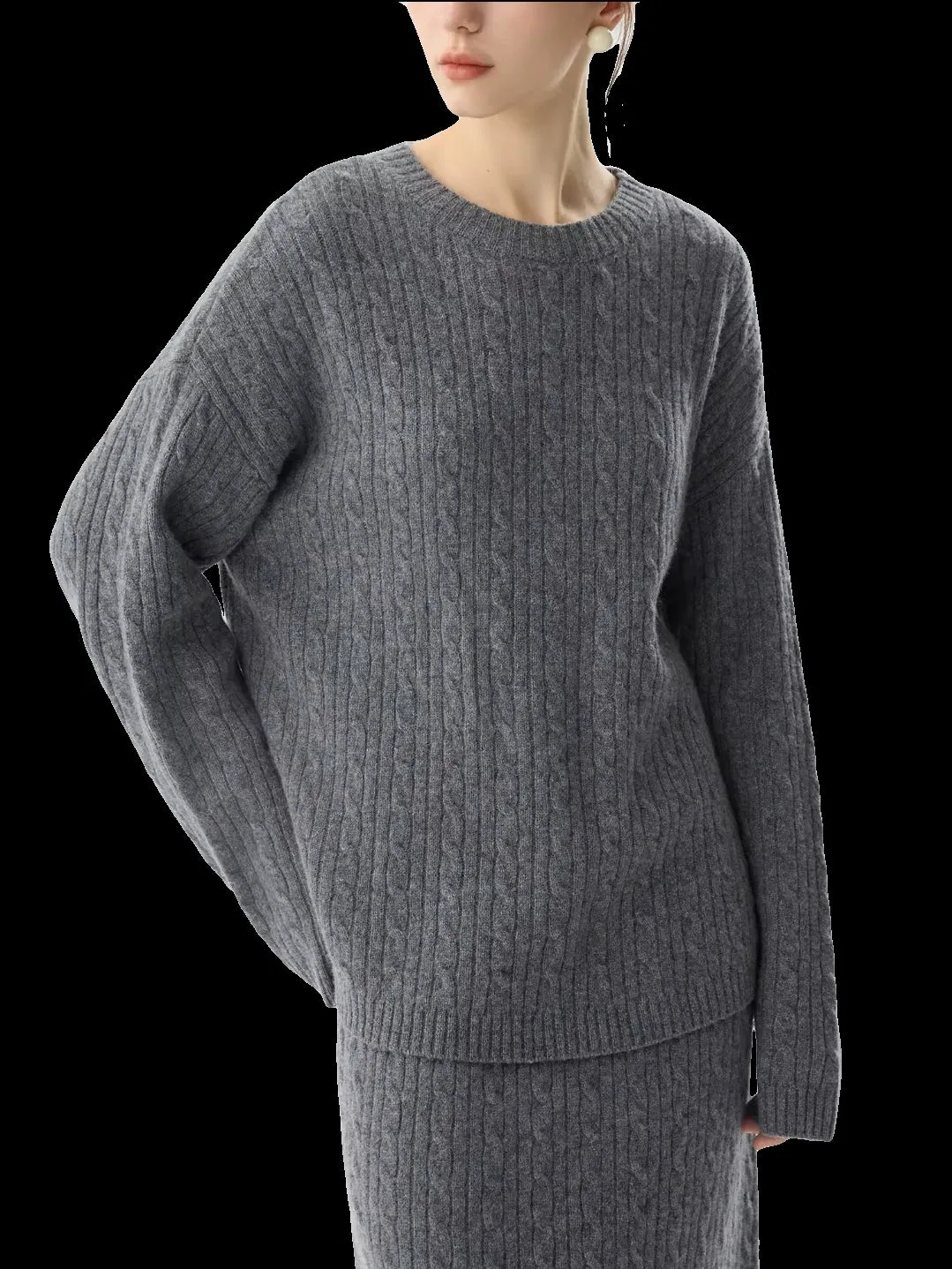 Ribbed Wool Sweater