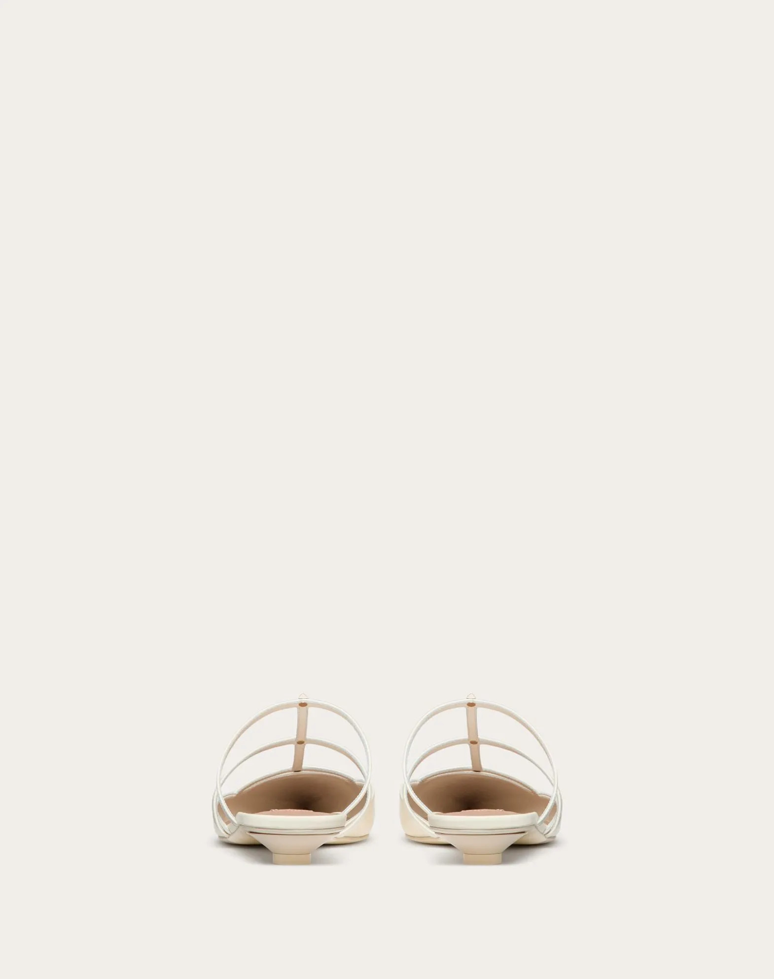 Rockstud Wispy Calfskin Mule 20 Mm