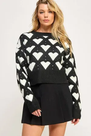Romeo Heart Sweater FINAL SALE