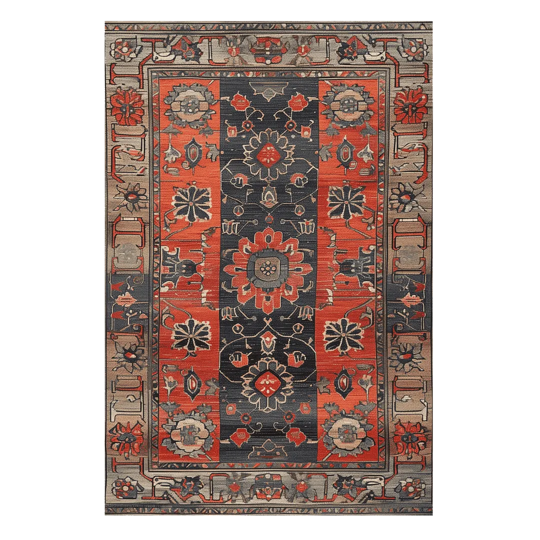 Royal Blossom Hand Knotted Rug