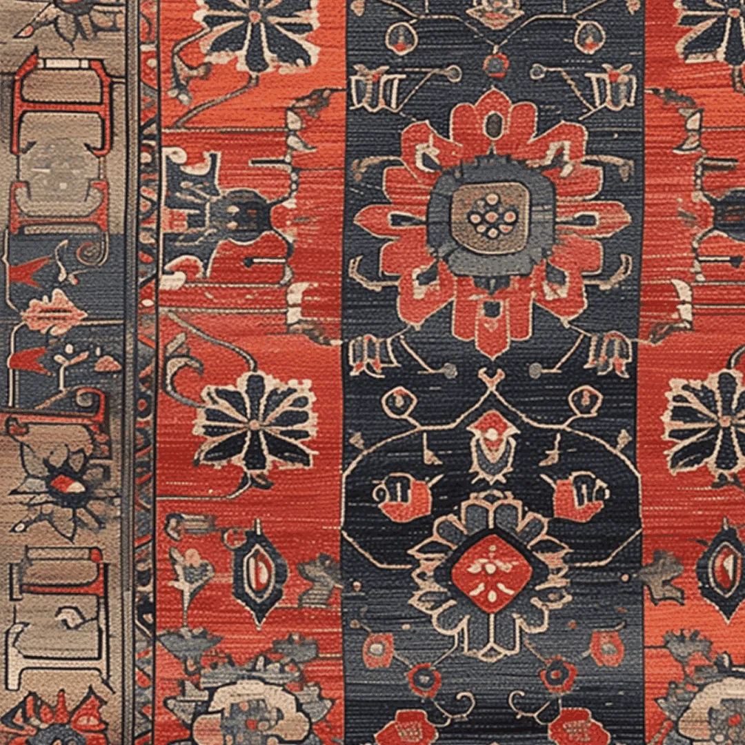 Royal Blossom Hand Knotted Rug