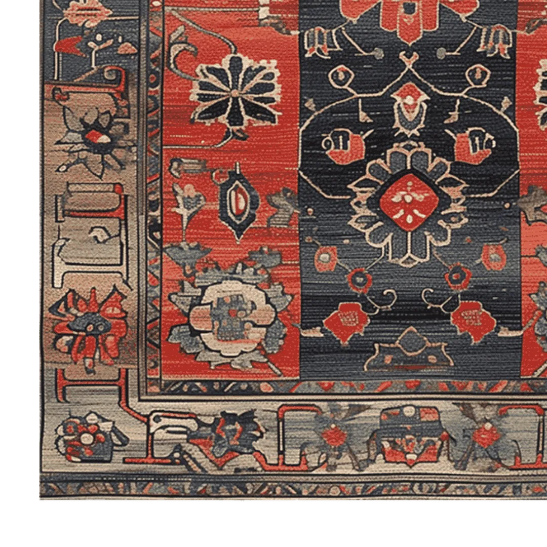 Royal Blossom Hand Knotted Rug