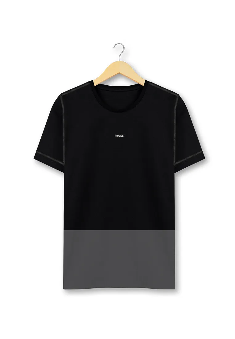 Ryusei Kaos Pria Ginza CMB Black