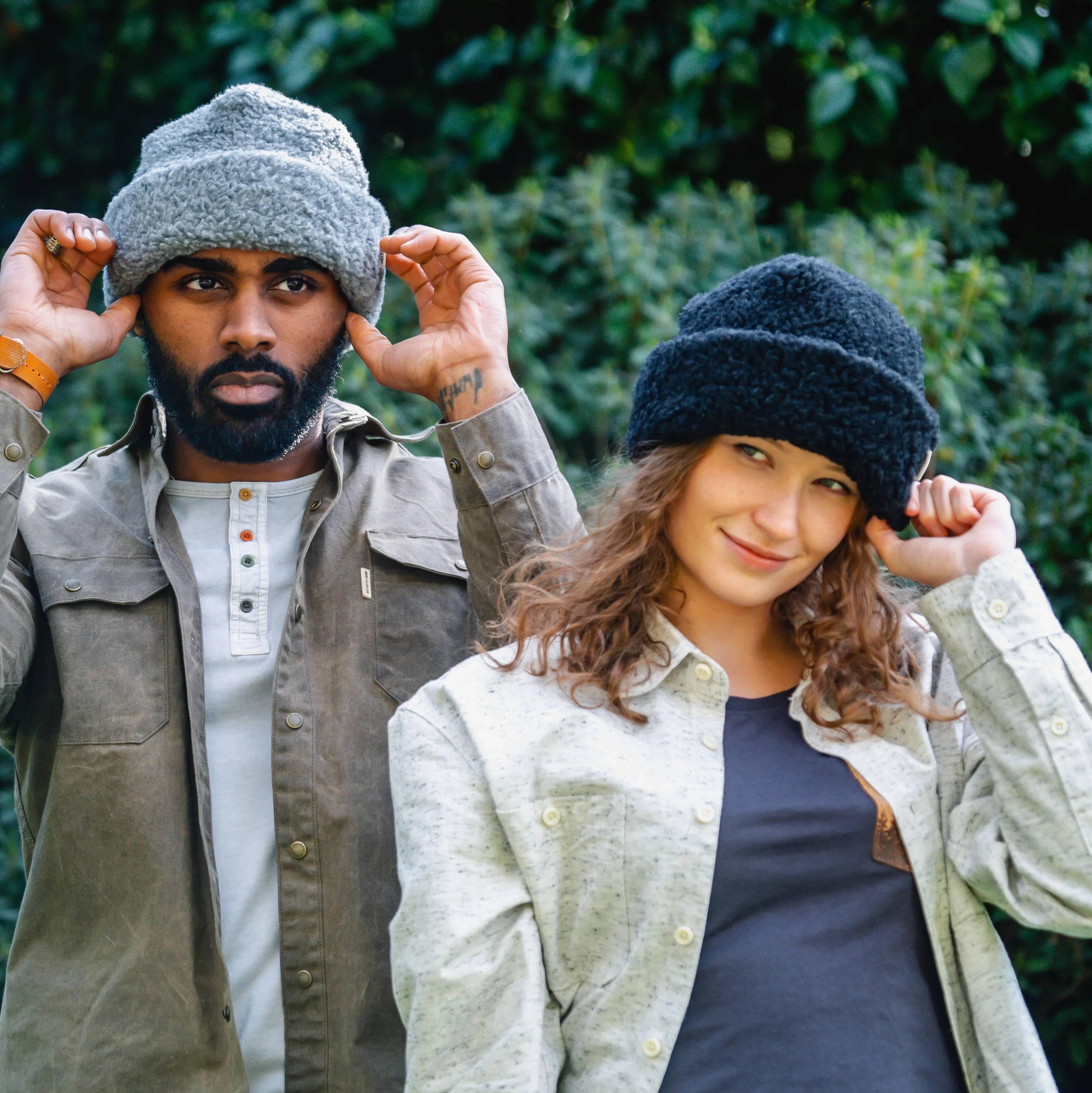 SherpTek V2 100% Merino Wool 'Sherpa' Beanie | Black
