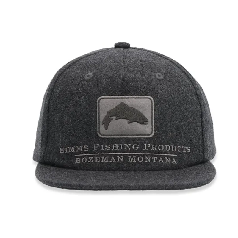 Simms Wool Trout Icon Cap Graphite