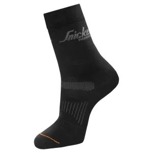 Snickers 9213 AllroundWork Wool Socks Twinpack Black