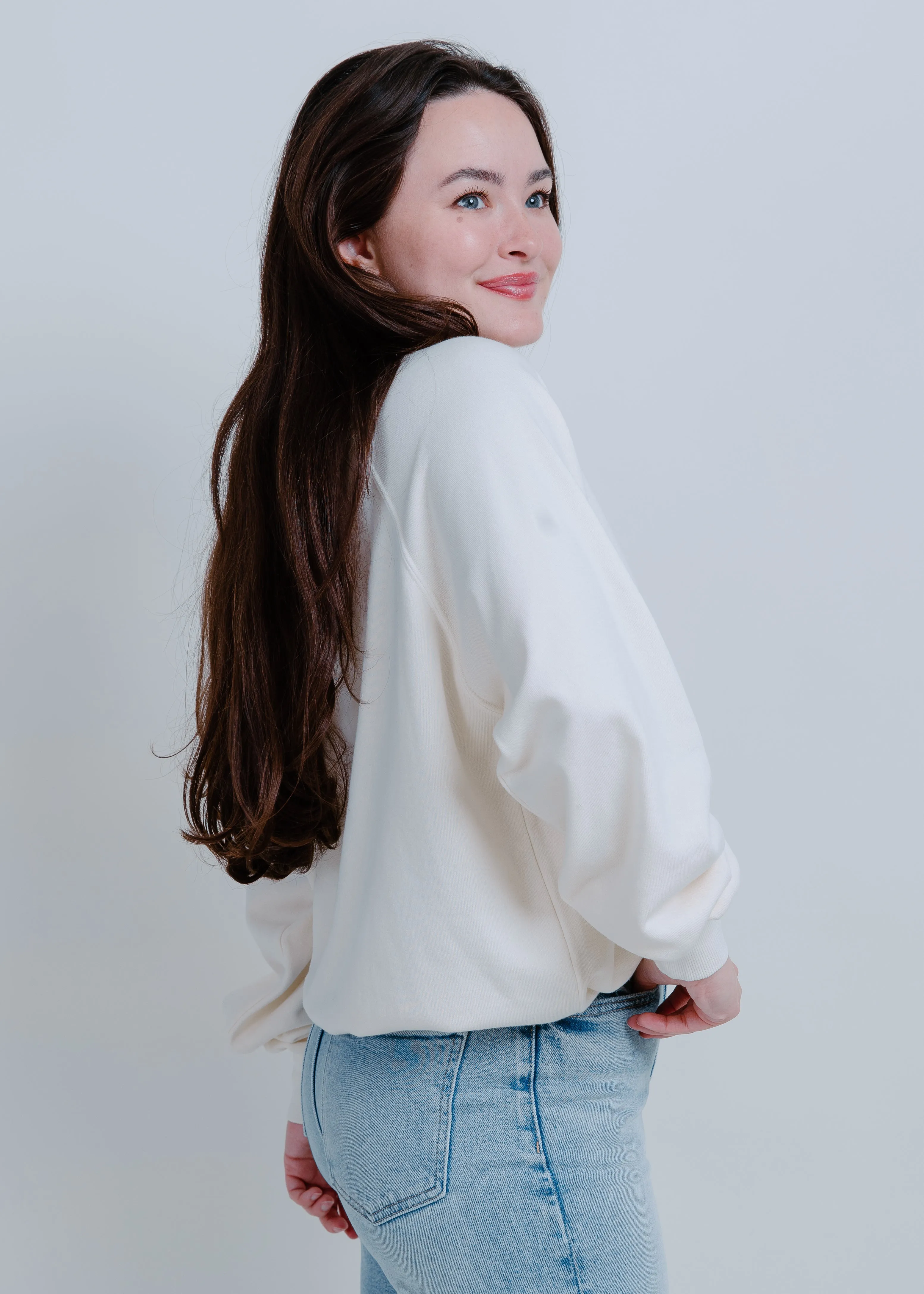 Snowball Long Sleeve Crewneck