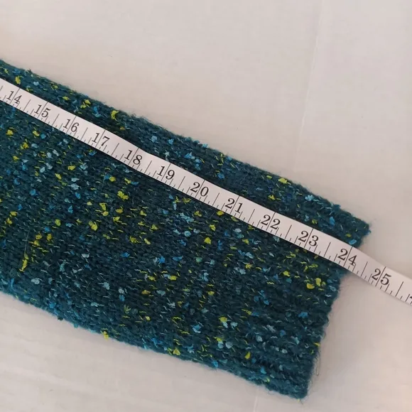 Soft Surroundings Nixie Speckled Sweater Style 2GU45 Deep Teal Marl US Size XL