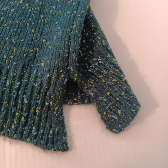 Soft Surroundings Nixie Speckled Sweater Style 2GU45 Deep Teal Marl US Size XL
