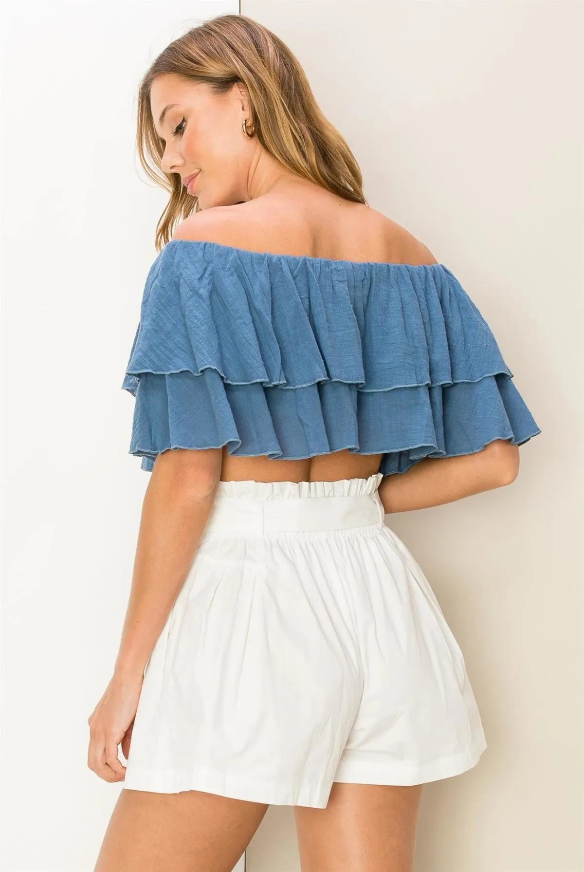 Spice Up Your Life Top in BLUE