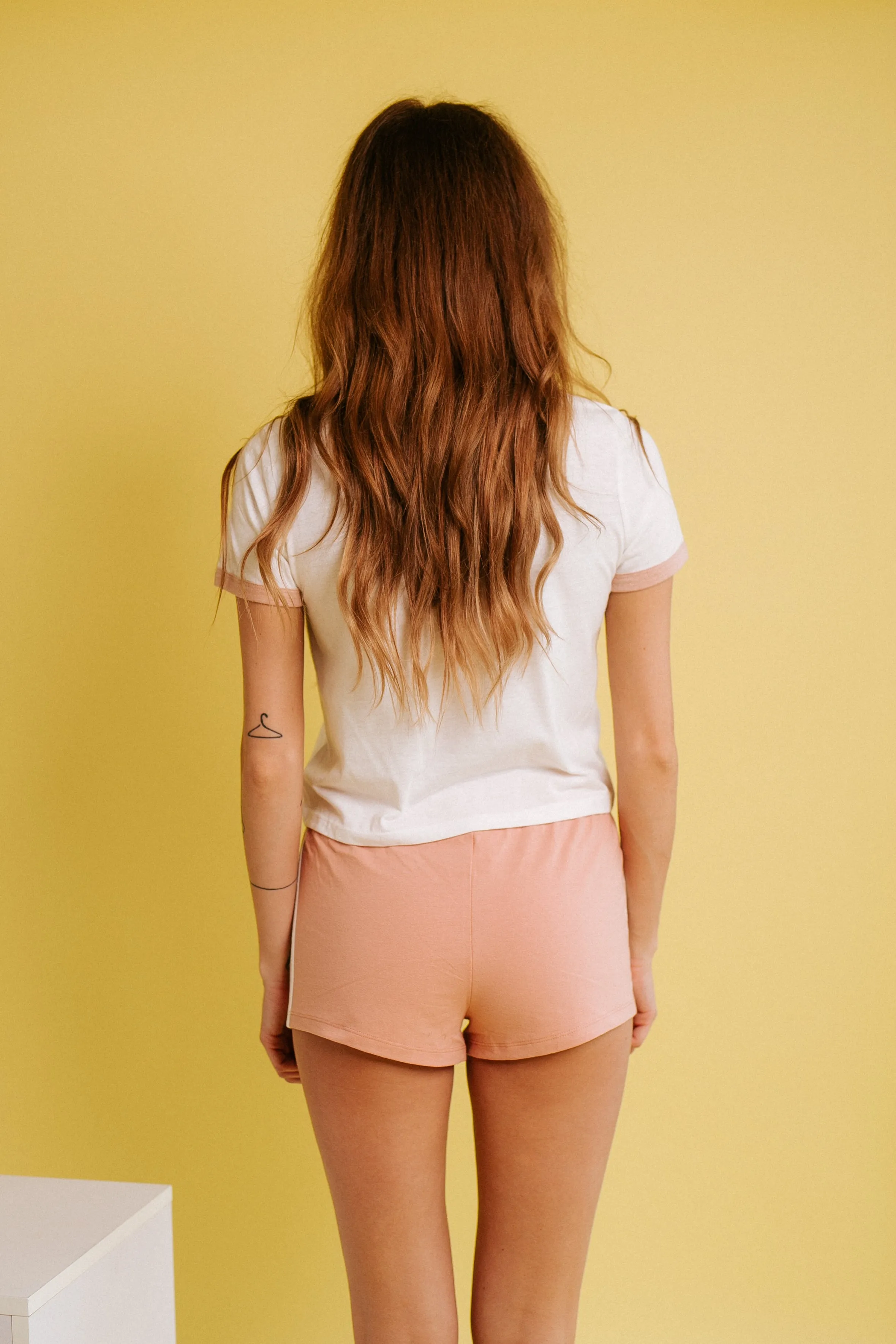 Sporty Girl Short- Rose