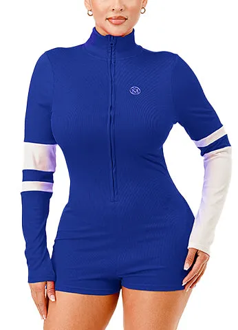 SPORTY HALF ZIP UP ROMPER(MMJ2014) <Bundle>