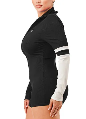 SPORTY HALF ZIP UP ROMPER(MMJ2014) <Bundle>