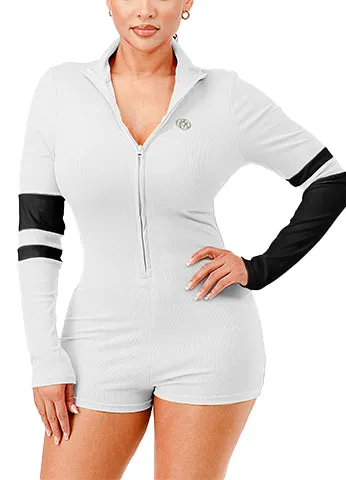 SPORTY HALF ZIP UP ROMPER(MMJ2014) <Bundle>