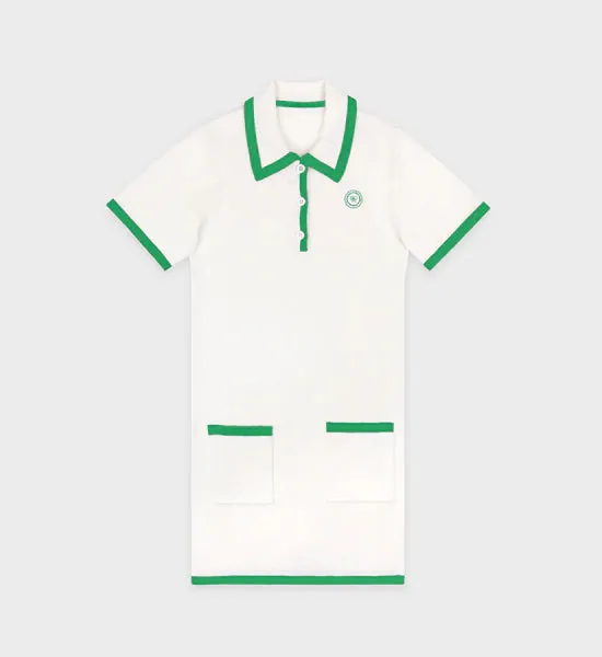 SRHWC Hilary Dress Off White/Verde
