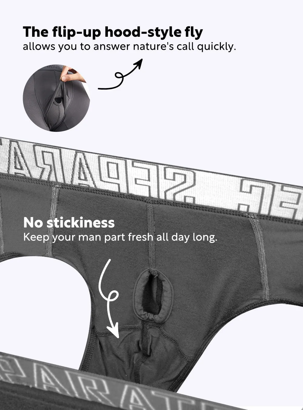 Starlight Bamboo Rayon Briefs 3 Pack