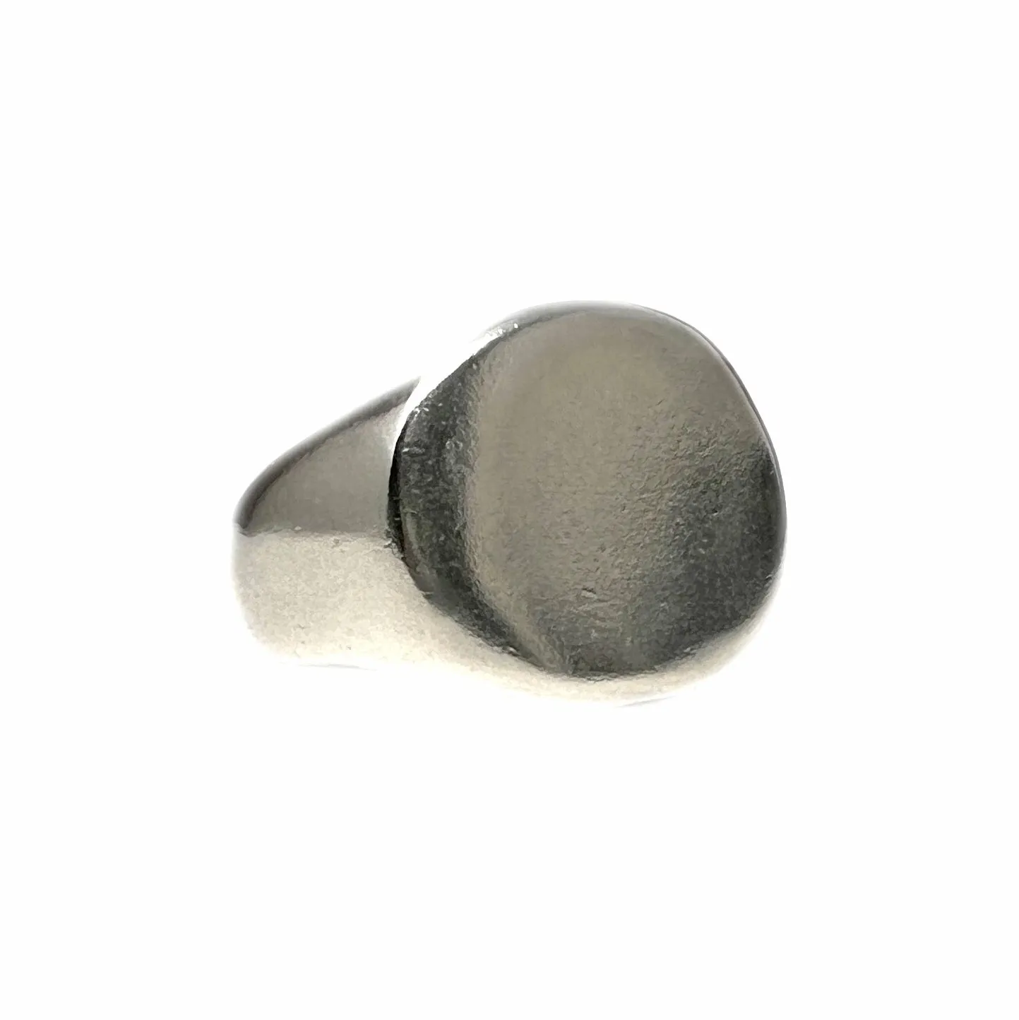 Sterling Silver Chunky Signet Ring