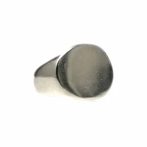 Sterling Silver Chunky Signet Ring