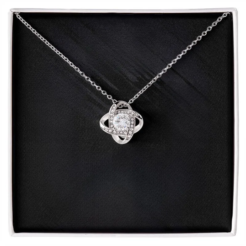 Stylish Gift With Sparkling Crystal Pendant For Mom