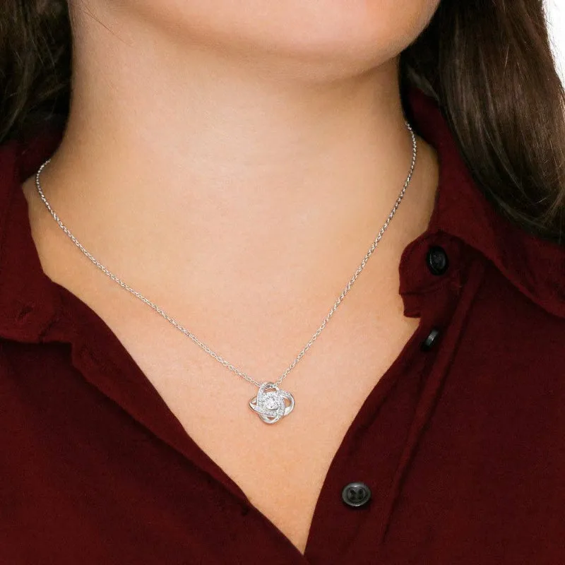 Stylish Gift With Sparkling Crystal Pendant For Mom